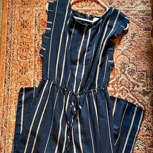 Target Universal Thread brand striped jumpsuit